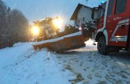 3 Schnee-Einsätze am 12.02.2018