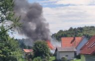 Wirtschaftsgebäudebrand in Dornegg